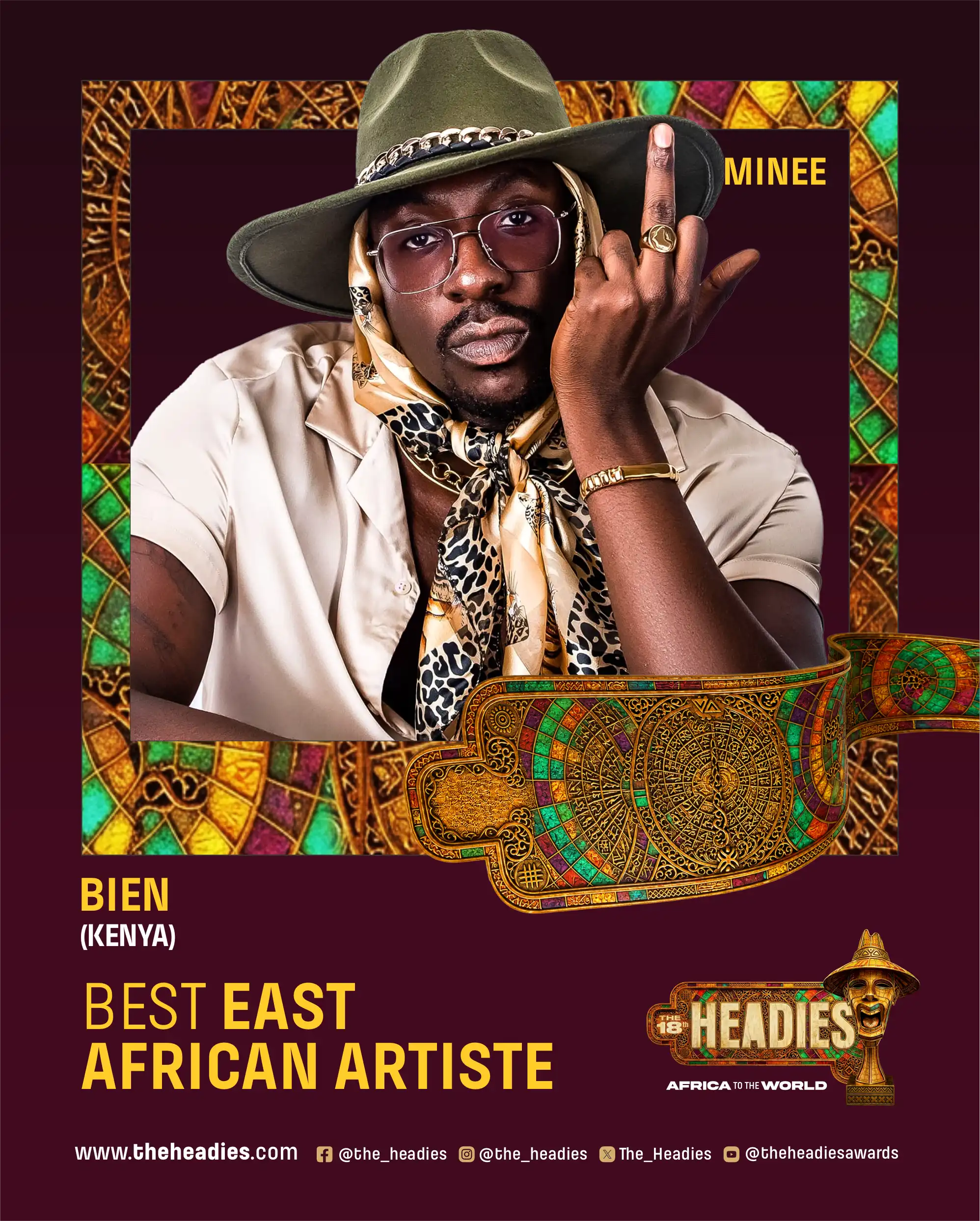Joshua Baraka Releases “Yoyo” as He Competes for Best East African Artiste at The Headies