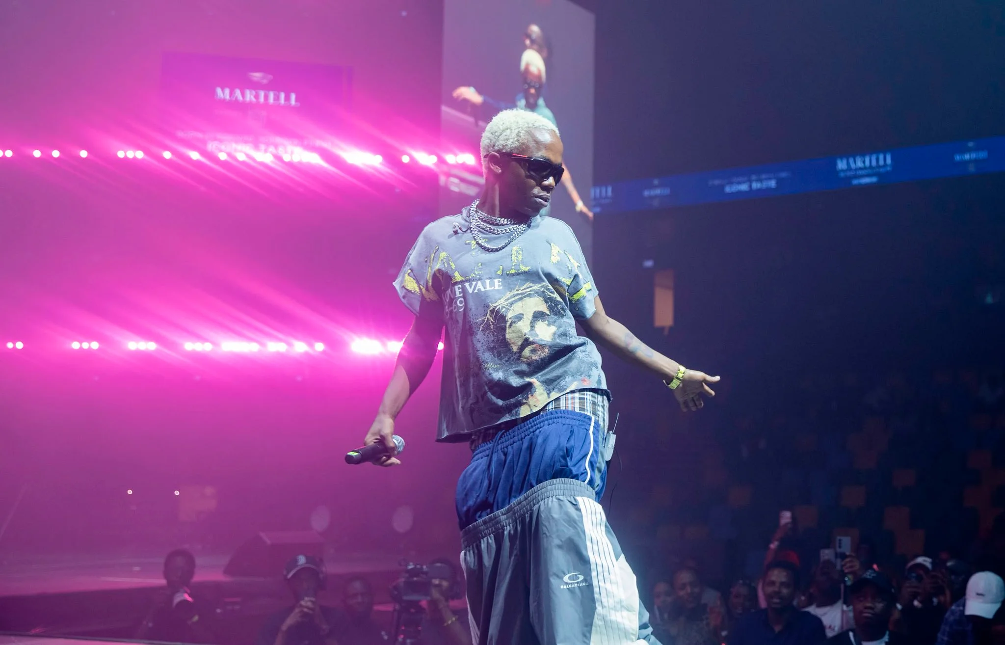 Burundian Star Kirikou Akili Joins Kivumbi King on Stage at BK Arena