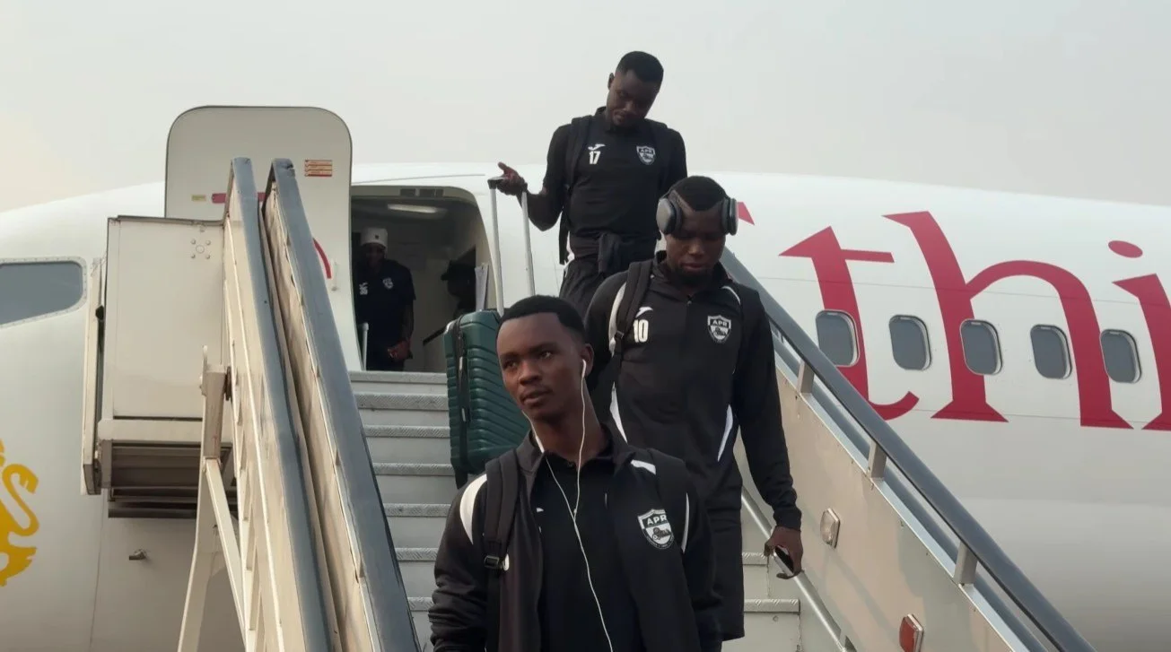 APR FC Arrive in Lubumbashi Ahead of CAF Champions League Clash
