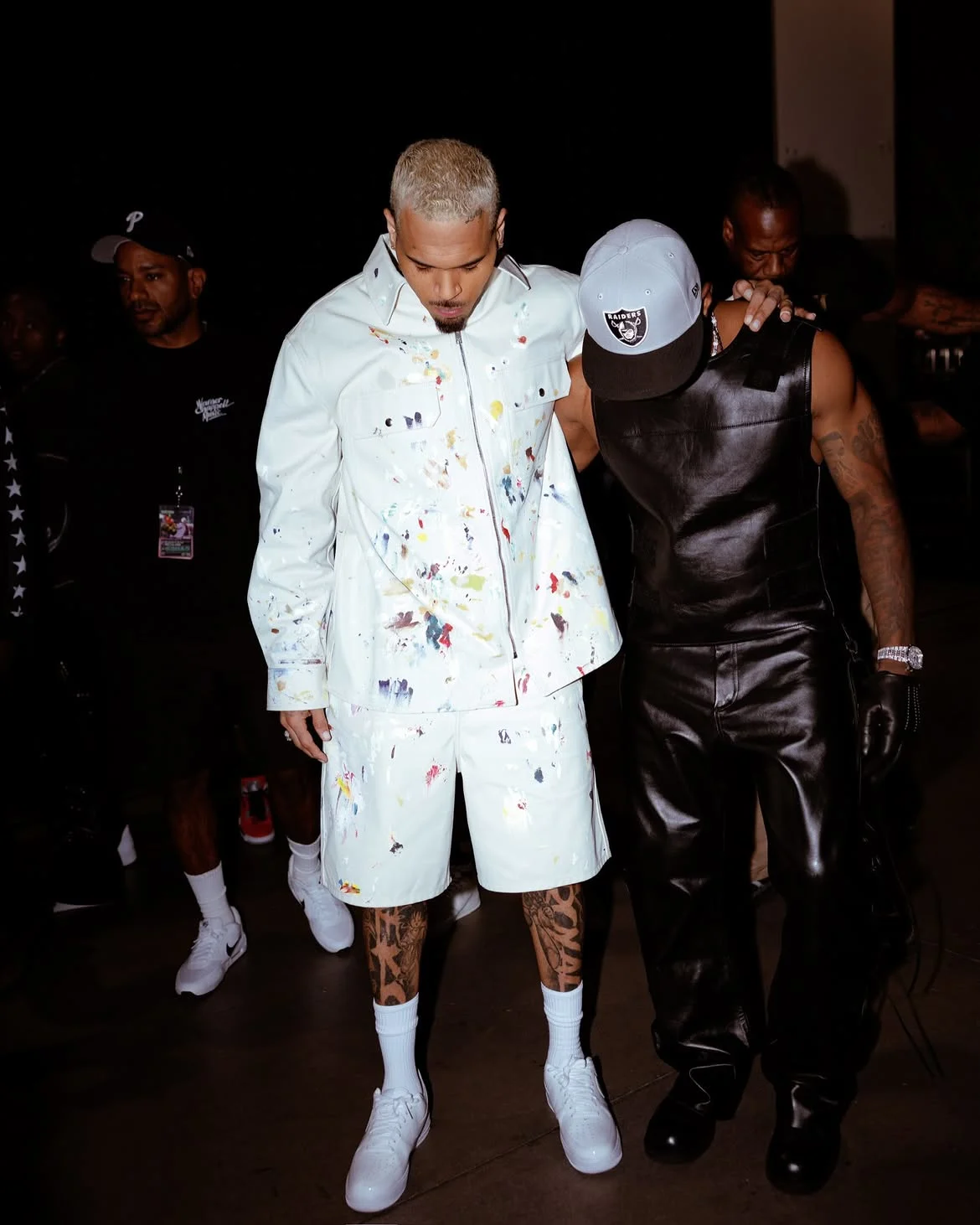 Tyga and Gunna Surprise Fans at Usher and Chris Brown’s Las Vegas Concert
