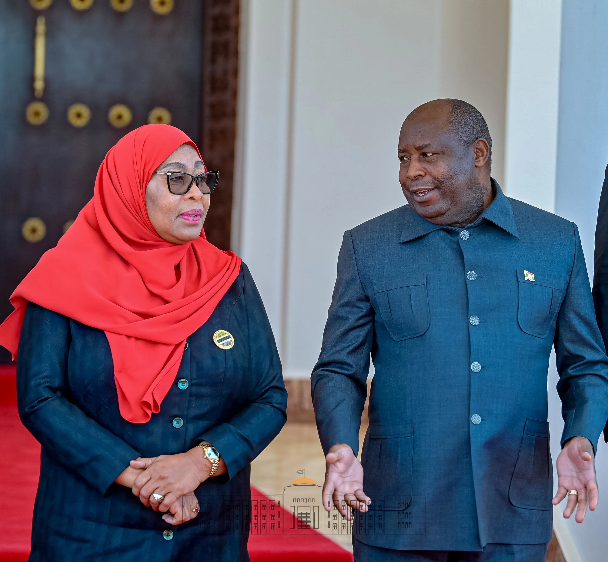 Burundi Stands With Tanzania as President Ndayishimiye Mourns Hafidh Ameir
