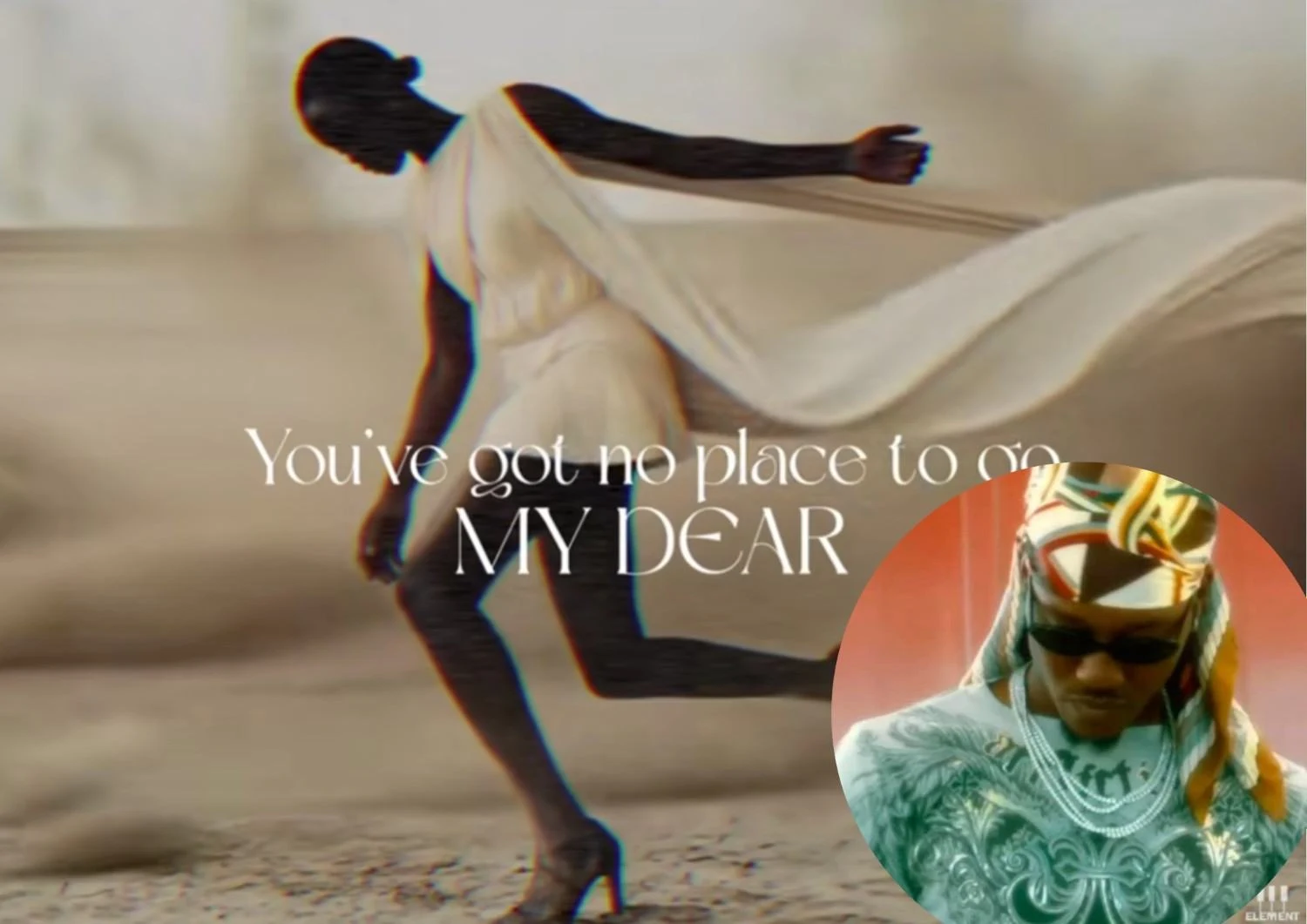 Rwandan artist and producer Element Eleéeh has released a new lyric video for his latest song, “My Dear.”