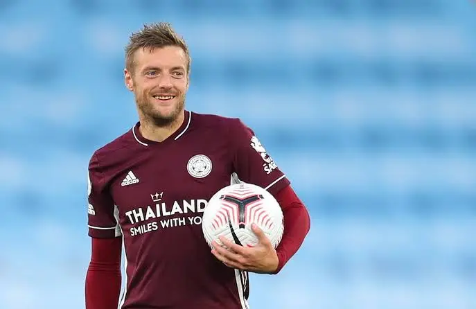 Jamie Vardy scored a hat-trick for Leicester City against Manchester City in a 5-2 win on September 27, 2020.