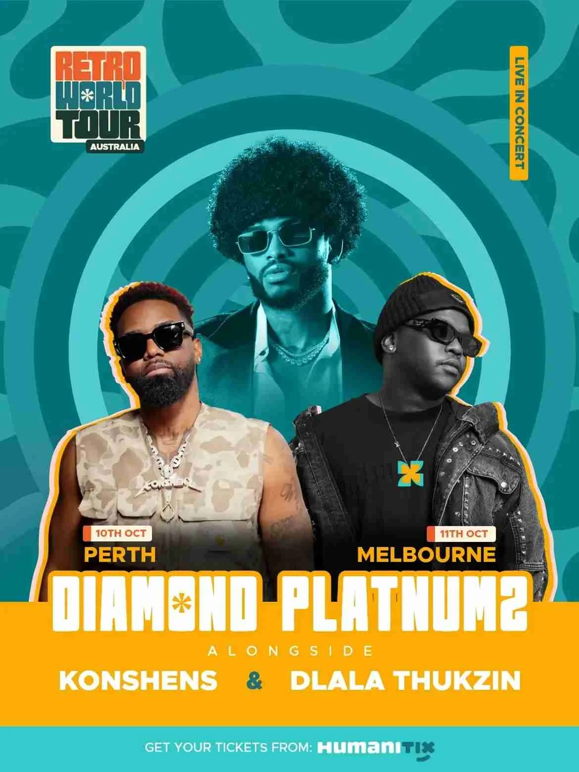 Diamond Platnumz Announces World Retro Tour in Australia for October 2026