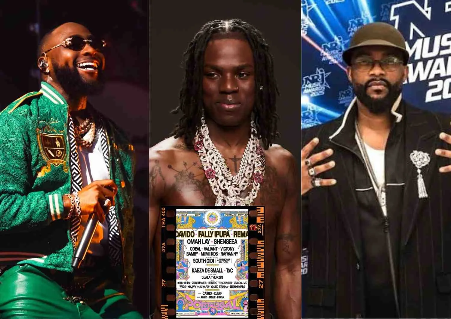 Afro Nation Portugal 2027 Lineup Revealed With Davido, Rema and Fally Ipupa