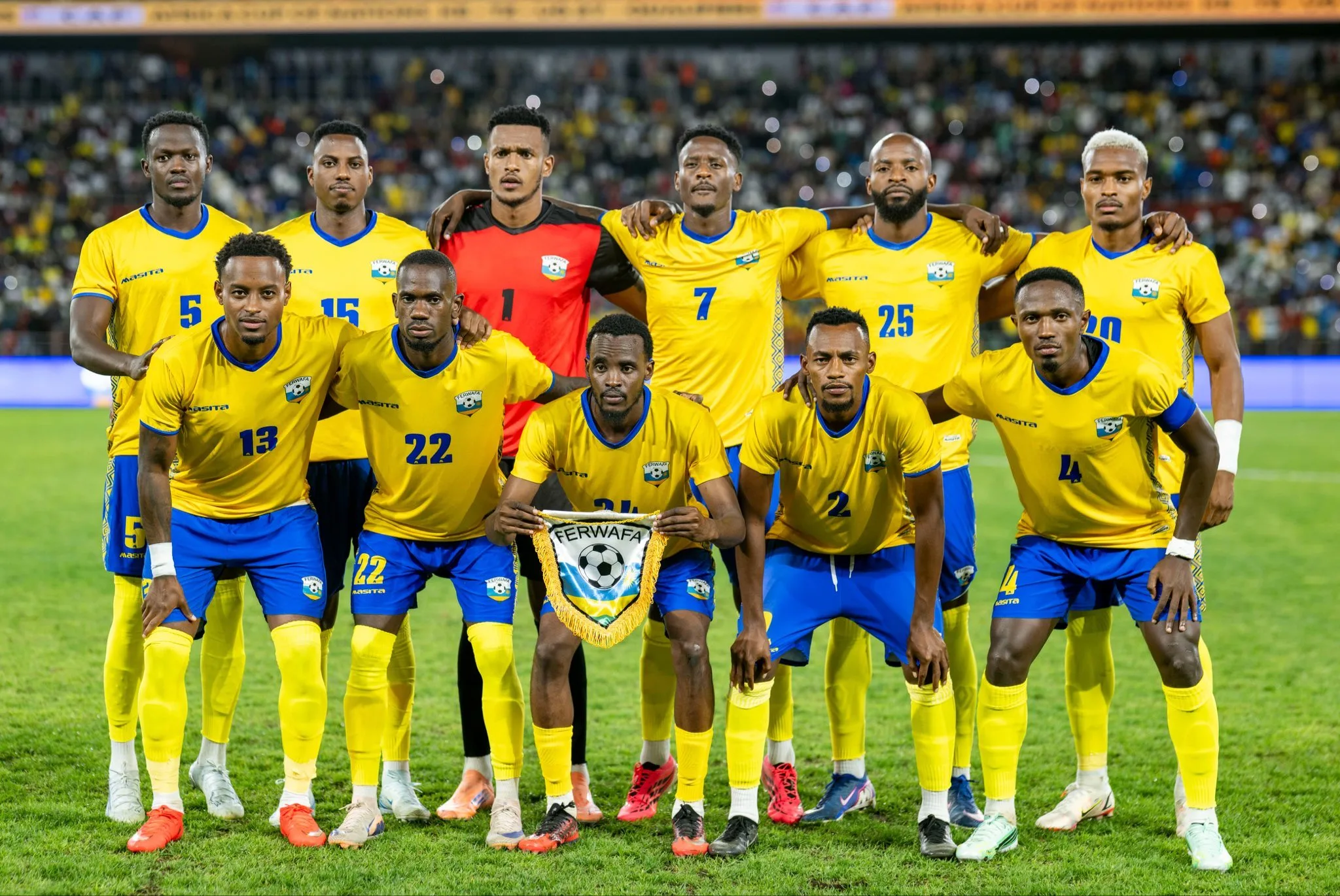 President Kagame Joins Fans as Rwanda’s Amavubi Beat Liberia 3-1 in AFCON 2027 Qualifier