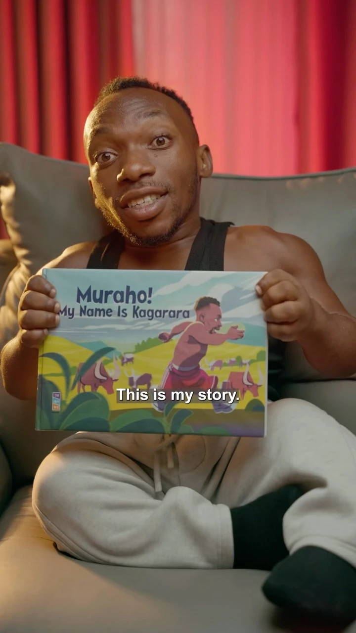 Kagarara Launches ‘Muraho, My Name Is Kagarara’ Book in Kigali