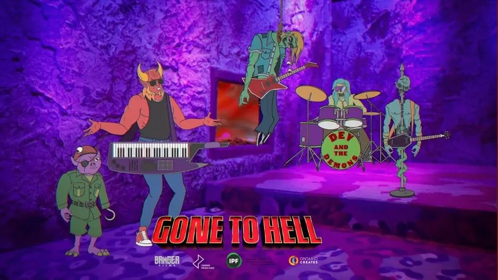 ‘Gone to Hell’: New Adult Animated Comedy Follows a Rock Band Trapped in Hell