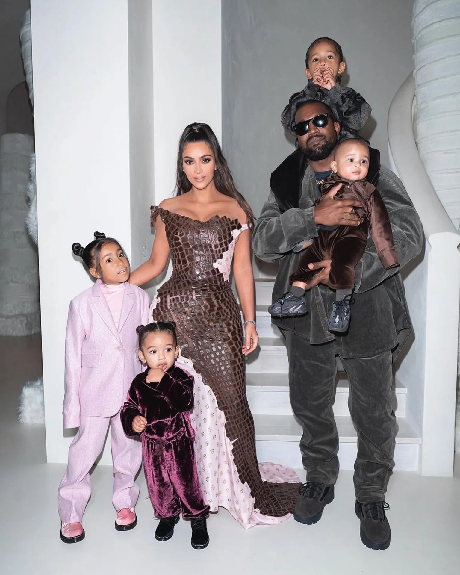 Kim Kardashian Reveals She Has Five Nannies for Her Four Children