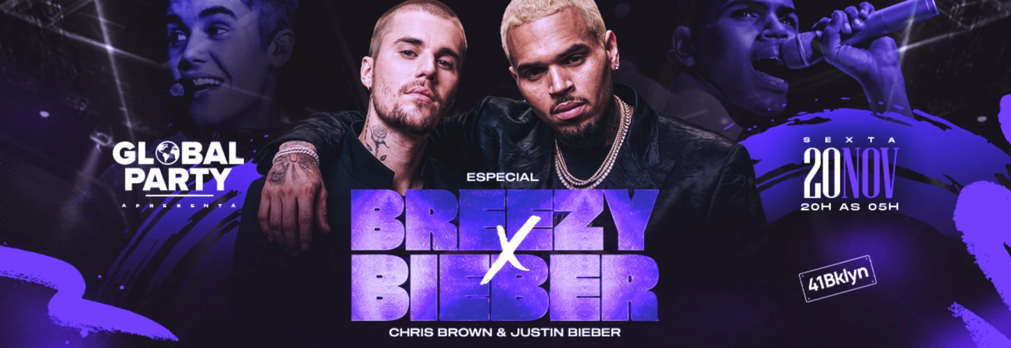 Global Party Announces Chris Brown and Justin Bieber Edition in Curitiba