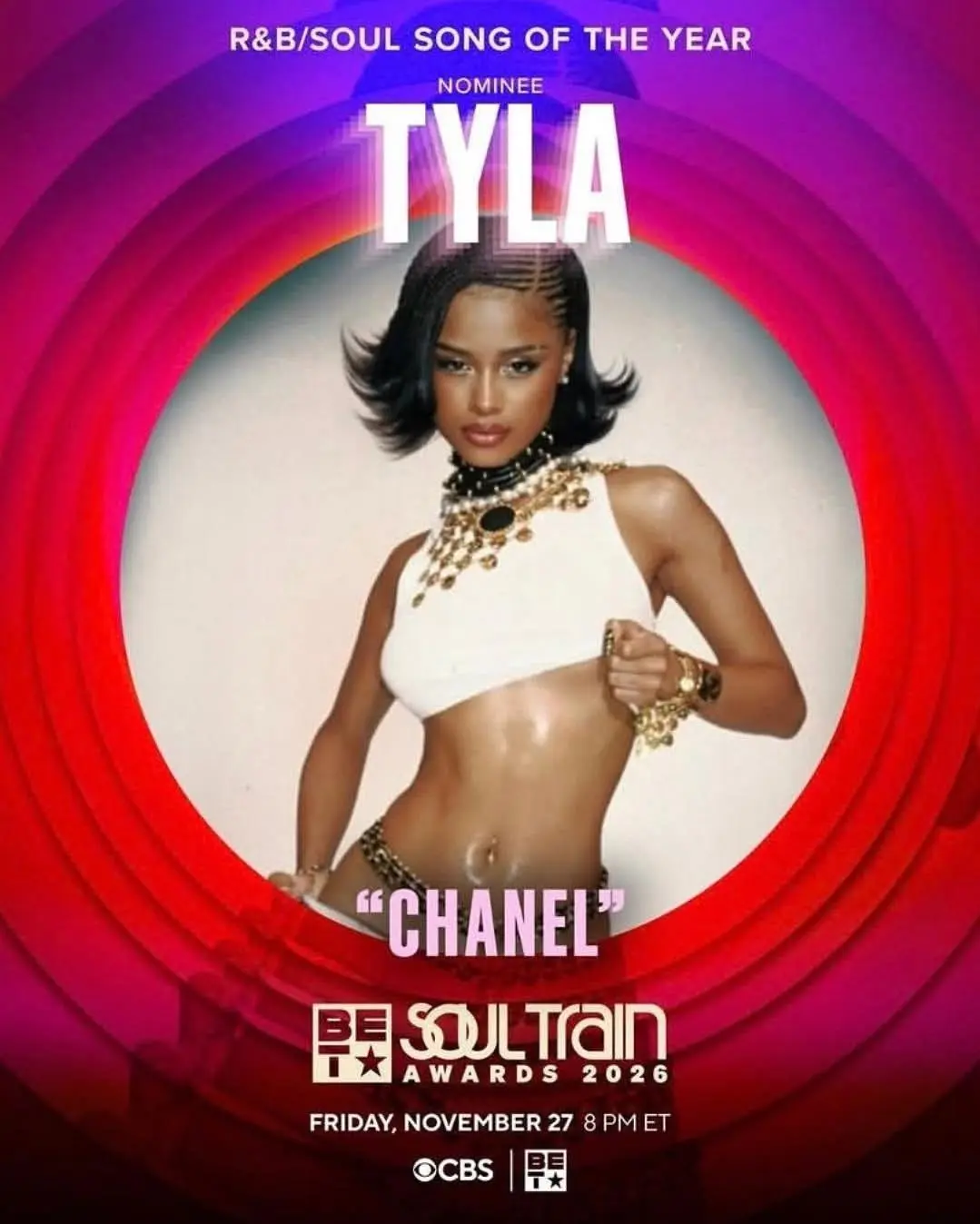 Tems and Tyla Nominated for 2026 Soul Train Awards