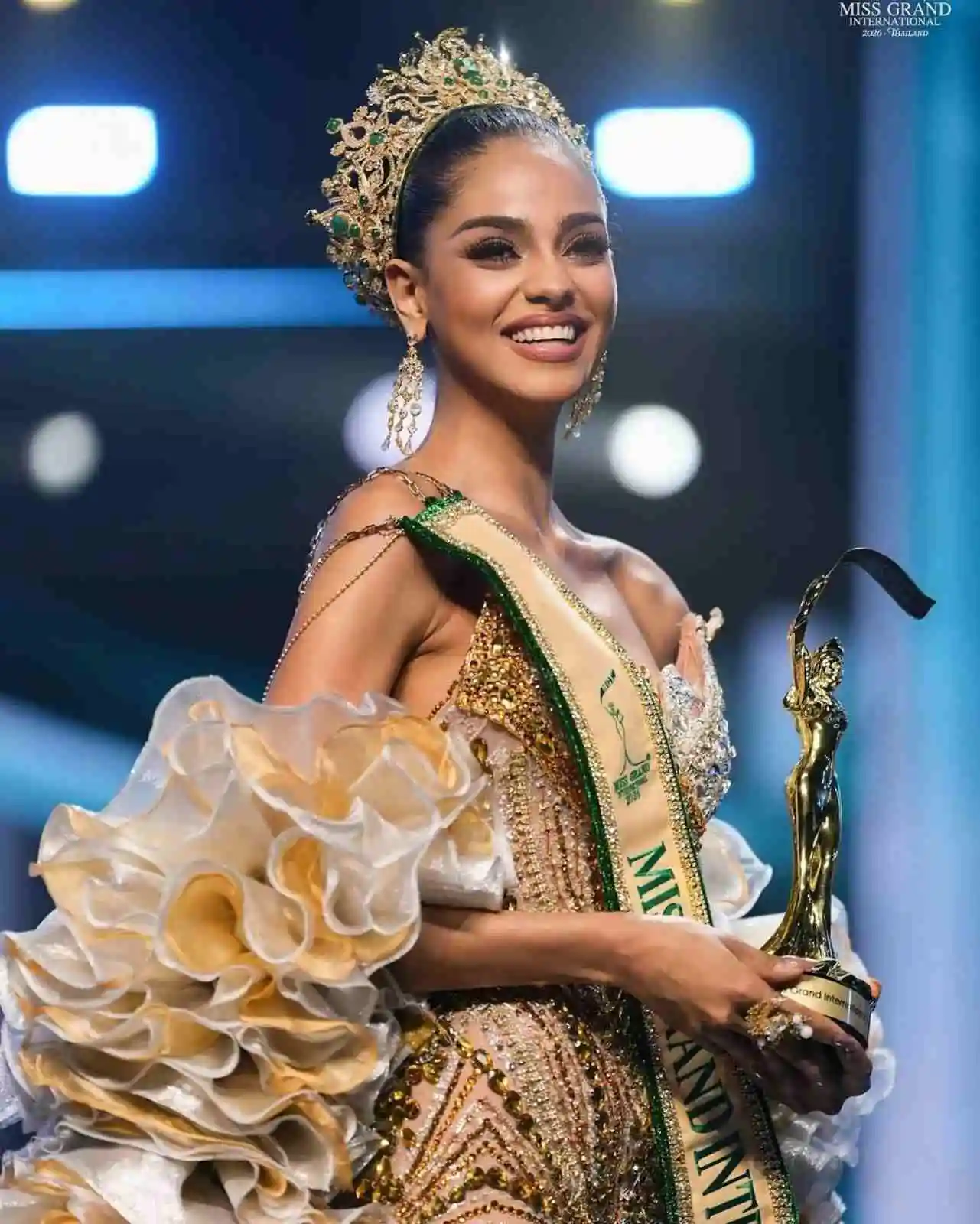 Jihan Dimack Makes History as First African Miss Grand International Winner