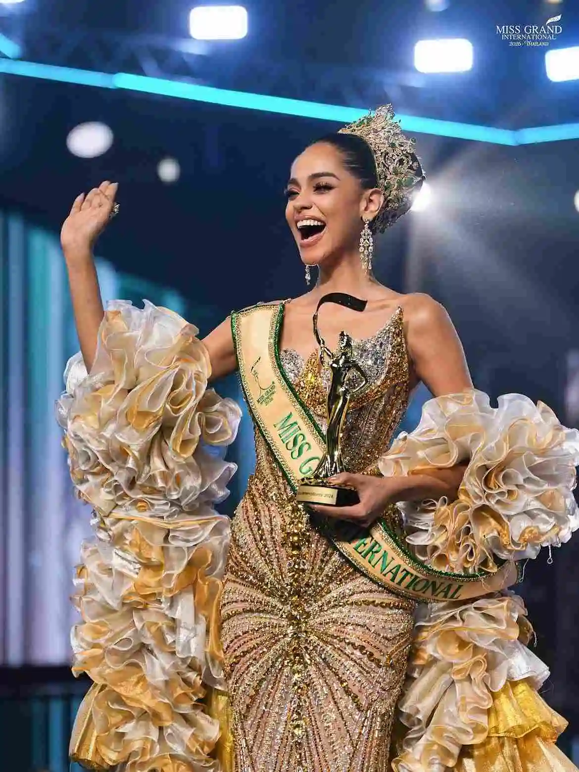 Jihan Dimack Makes History as First African Miss Grand International Winner