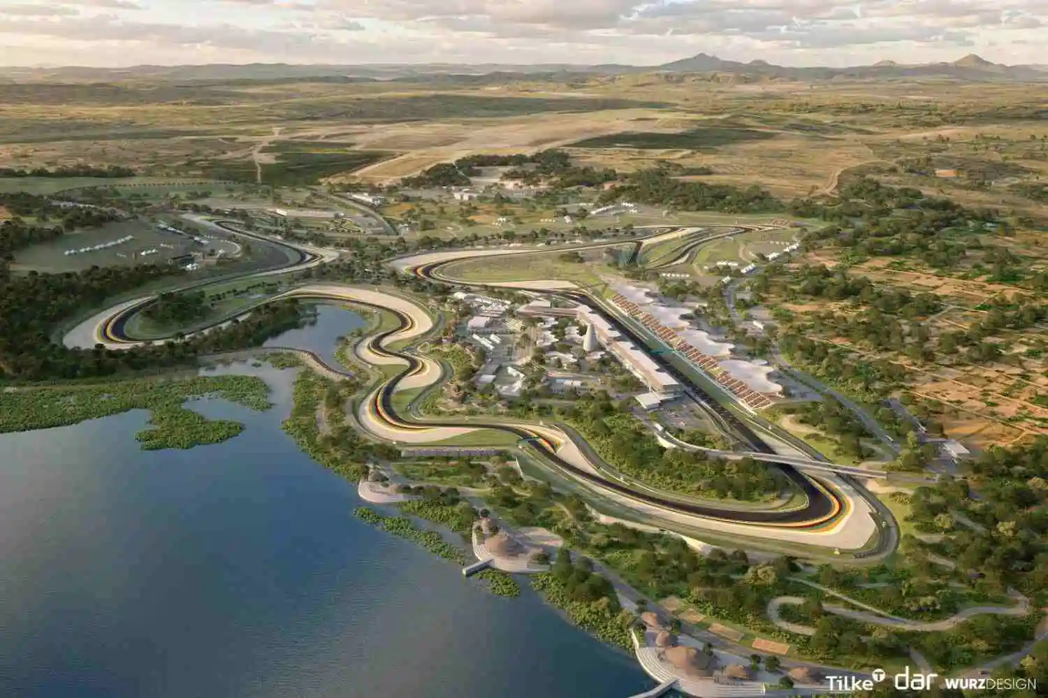 A vision of how the circuit in Rwanda might look