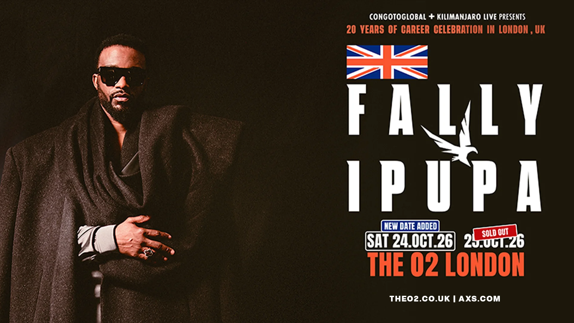 Fally Ipupa Brings Congolese Music to London as New Album “XX” Fuels His Next Chapter