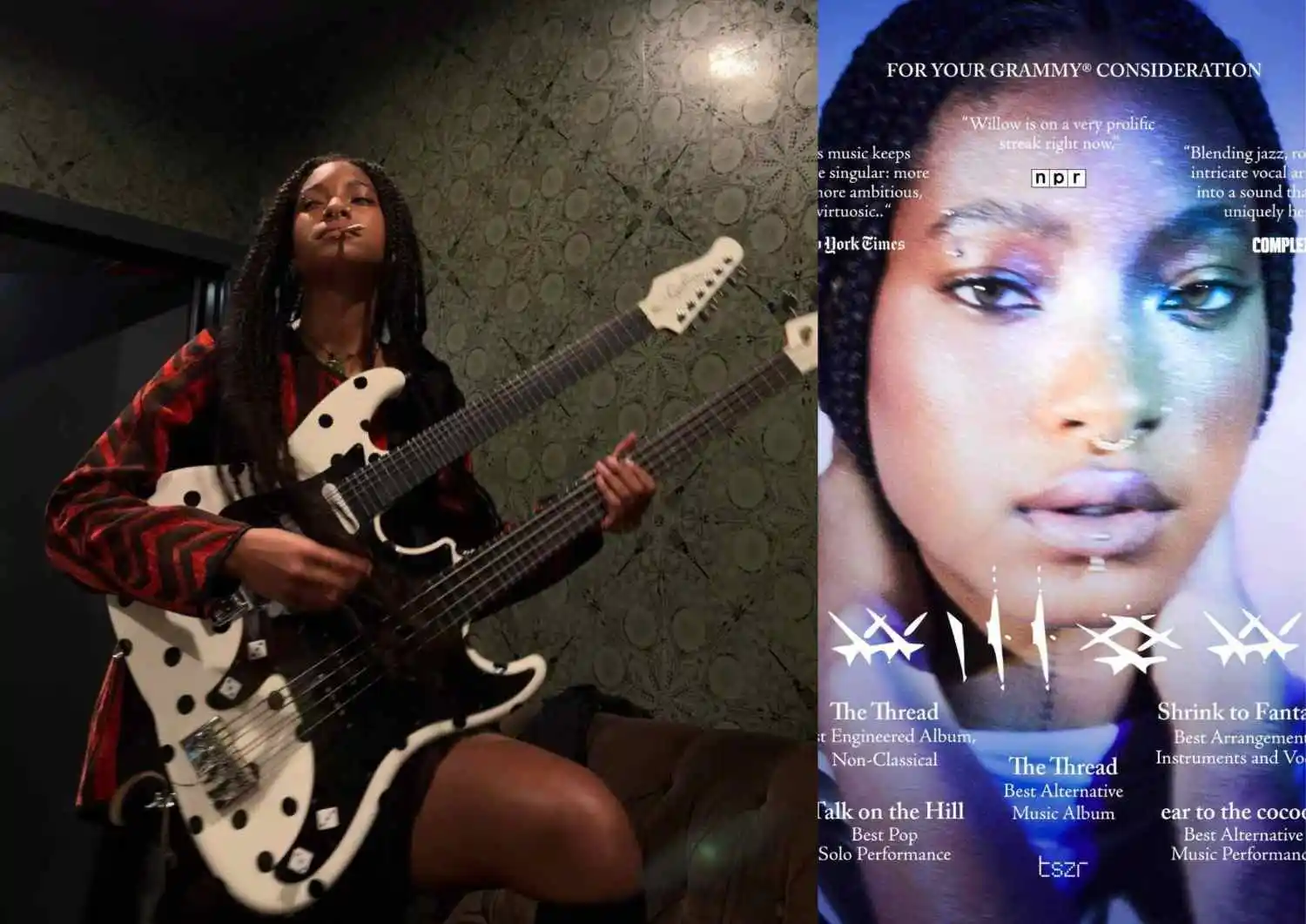 Willow Smith Puts ‘The Thread’ and More Work Forward for Grammy Consideration