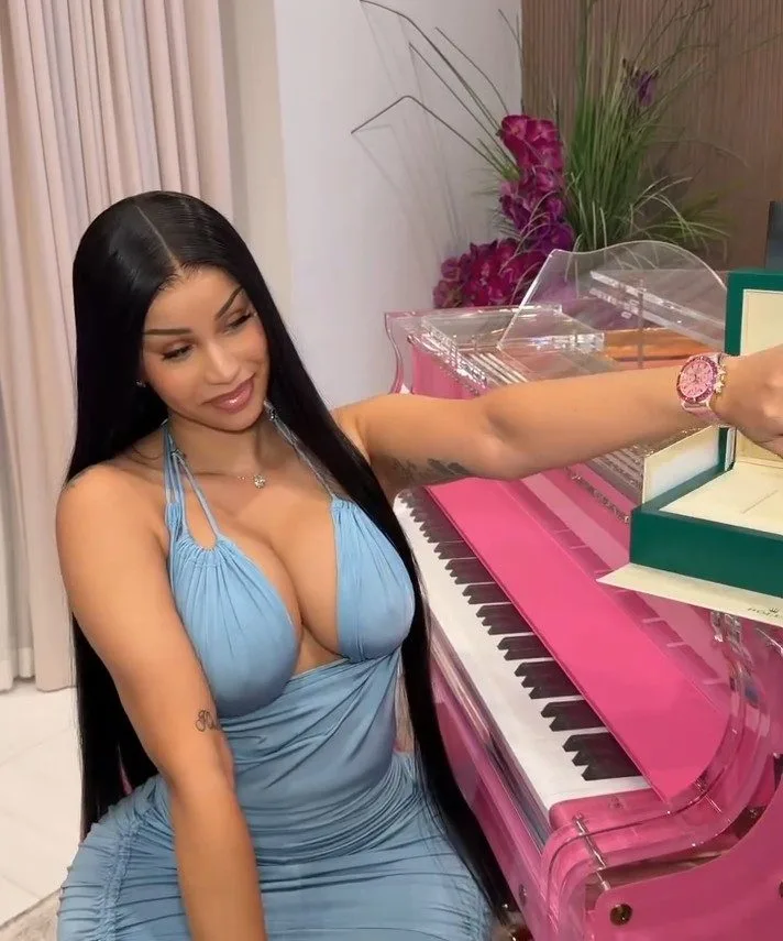 Cardi B Treats Herself to Rare Pink Rolex, Hermès Mini Kelly and 7-Carat Diamond Ring