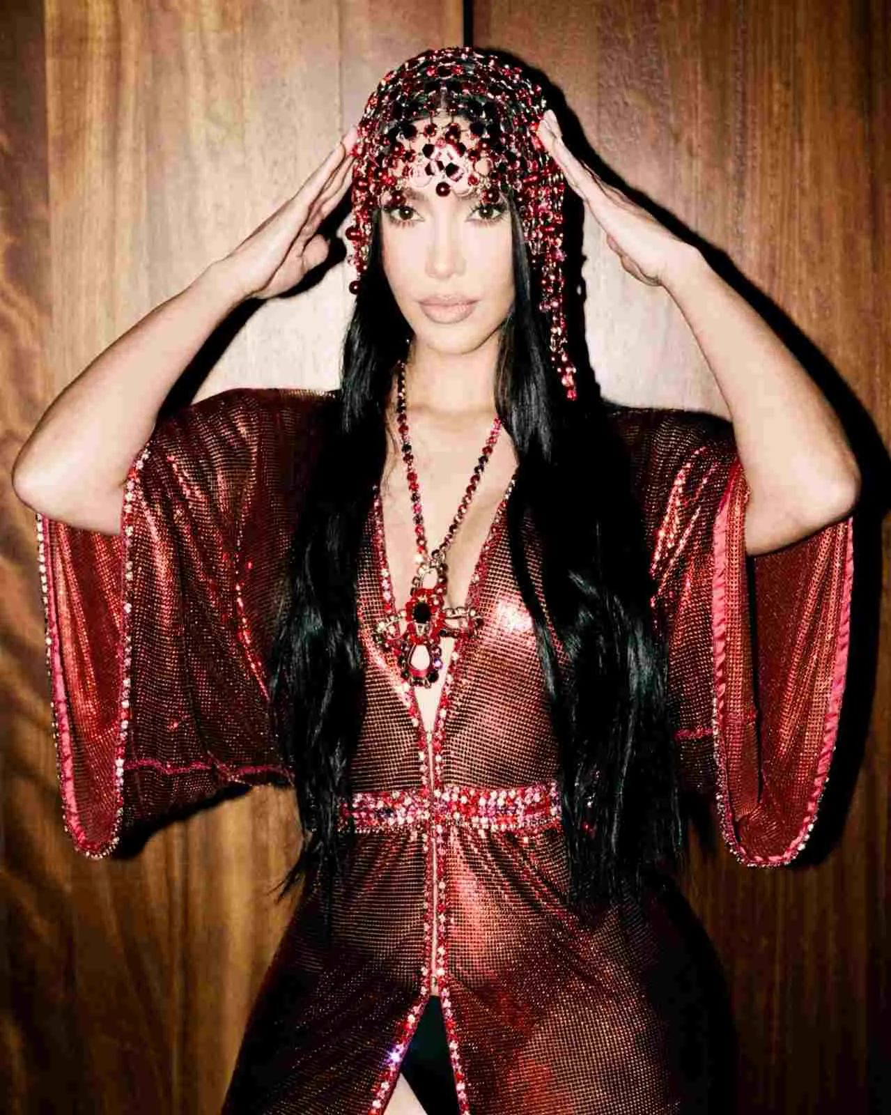 Kim Kardashian Turns Her 46th Birthday Into a Vintage Couture Moment in Paco Rabanne