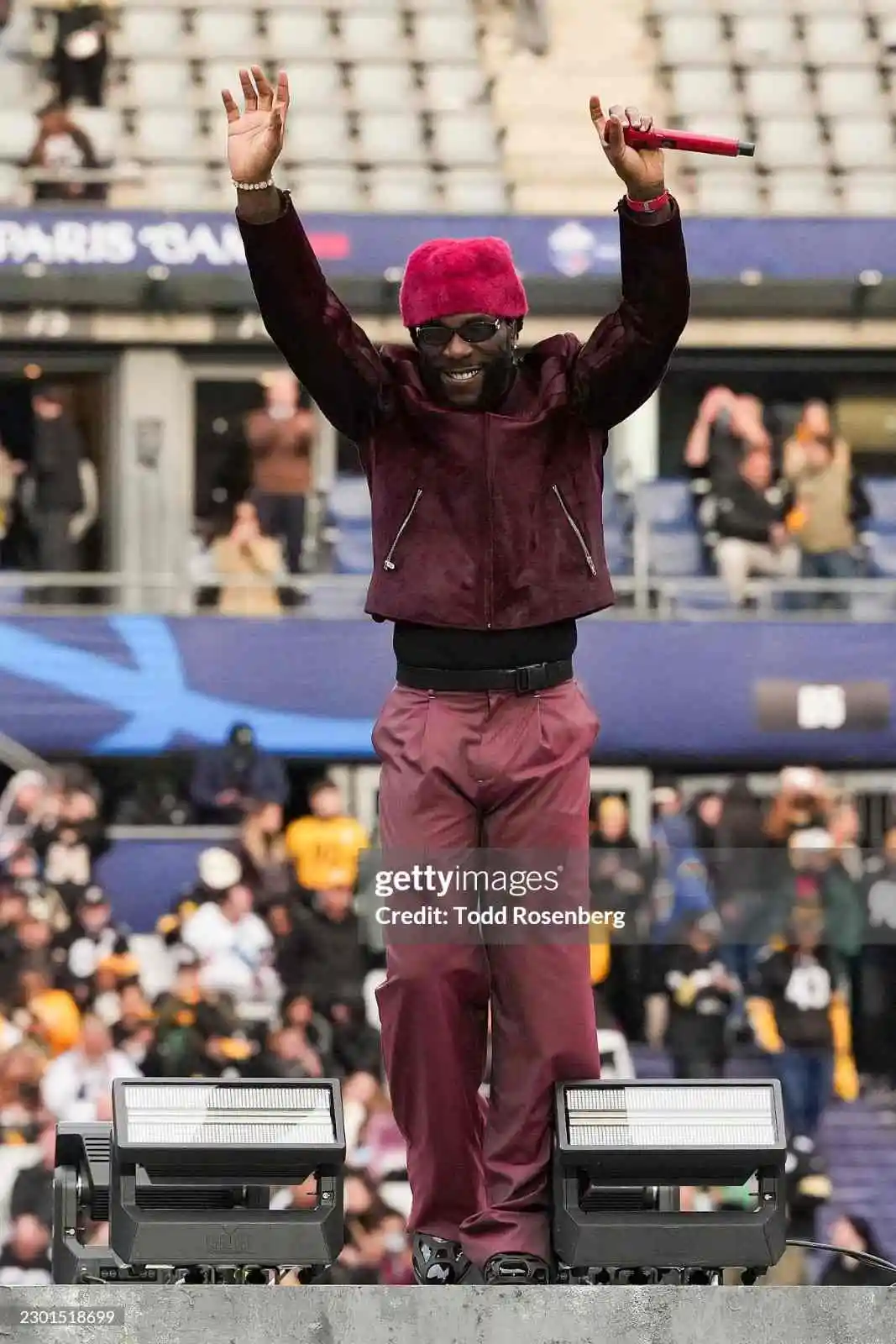Burna Boy Opens NFL Paris Halftime Show with ‘4 Kampe II’