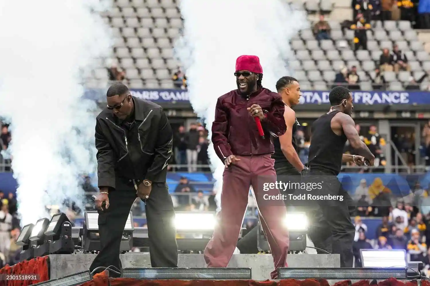 Burna Boy Opens NFL Paris Halftime Show with ‘4 Kampe II’