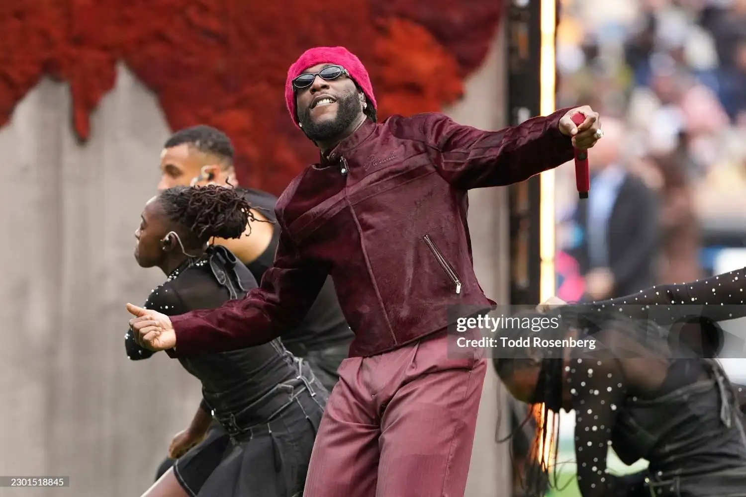 Burna Boy Opens NFL Paris Halftime Show with ‘4 Kampe II’