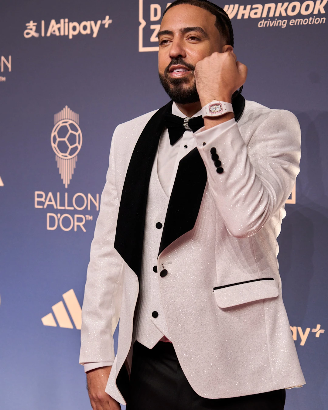 French Montana Turns Heads at Ballon d’Or in $365K Richard Mille Watch