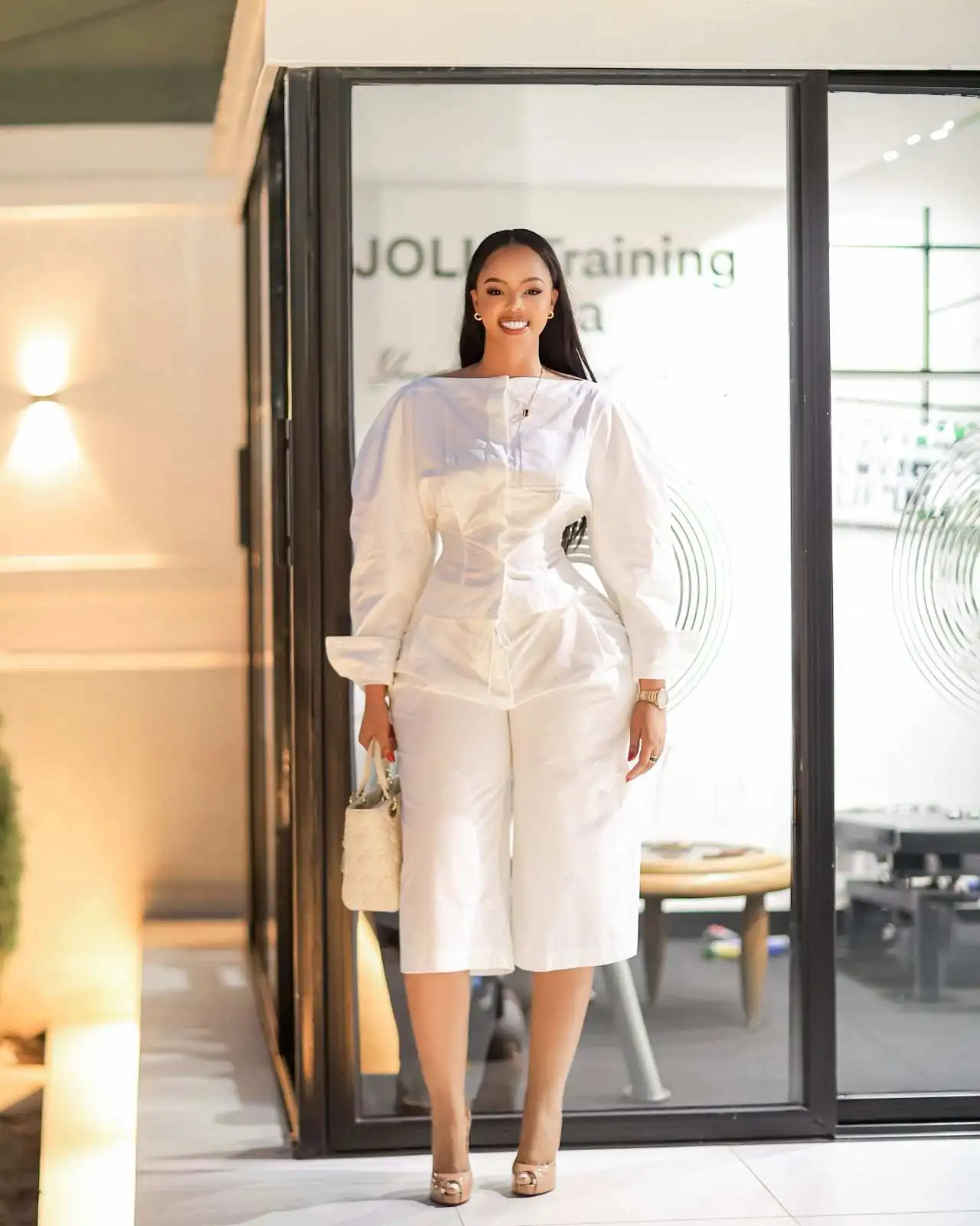 Jolly Mutesi Brings Together Five Luxury Names in Her Latest Fashion Look