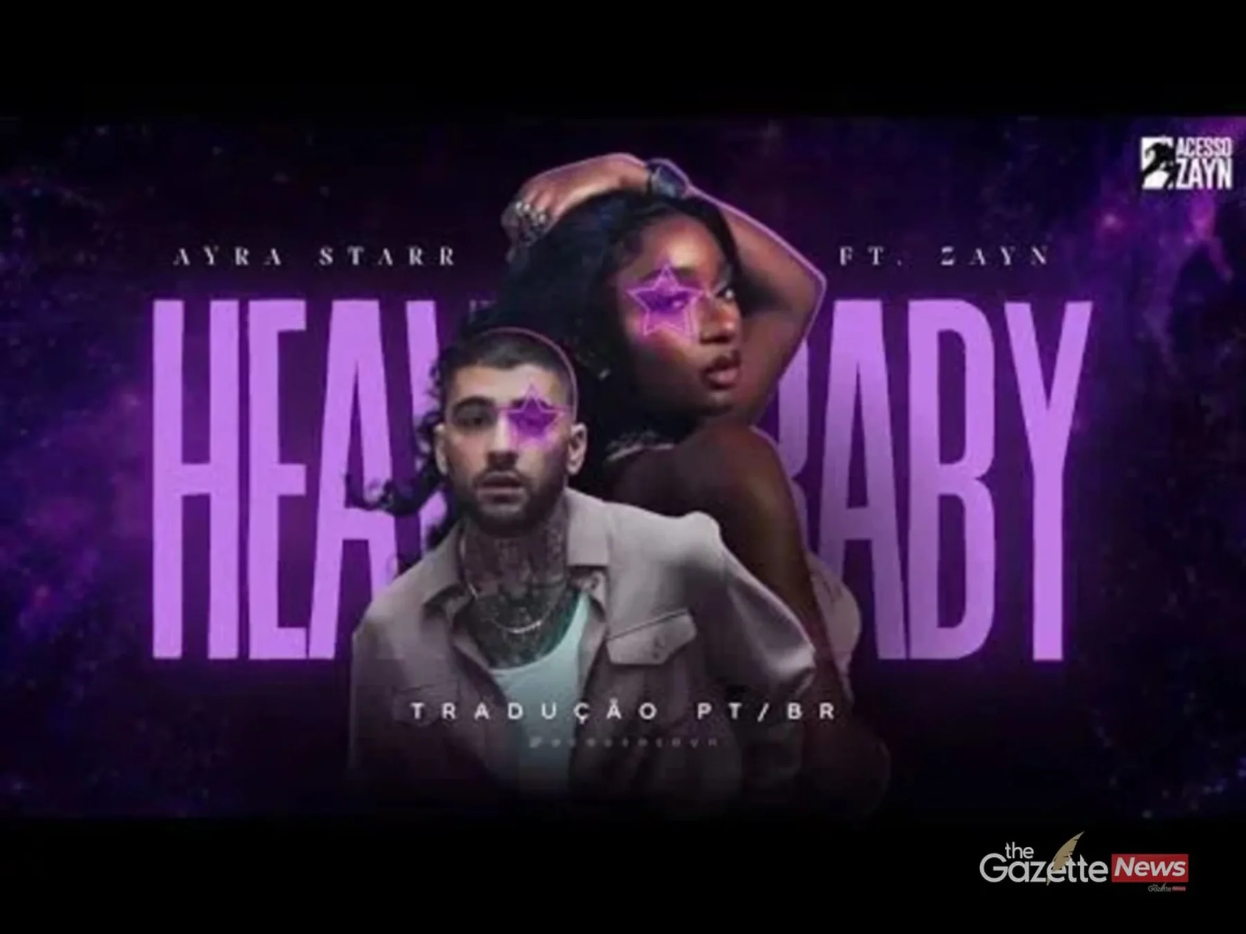 Ayra Starr and ZAYN’s “Heaven Baby” Surpasses 20 Million YouTube Views