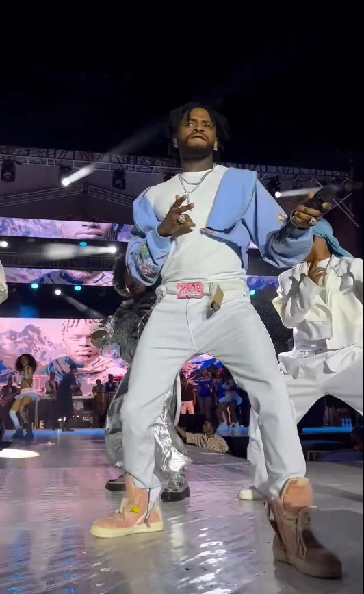 Diamond Platnumz Wears Rick Owens Sneakers Worth Over $1,600 at Kampala Retro Tour